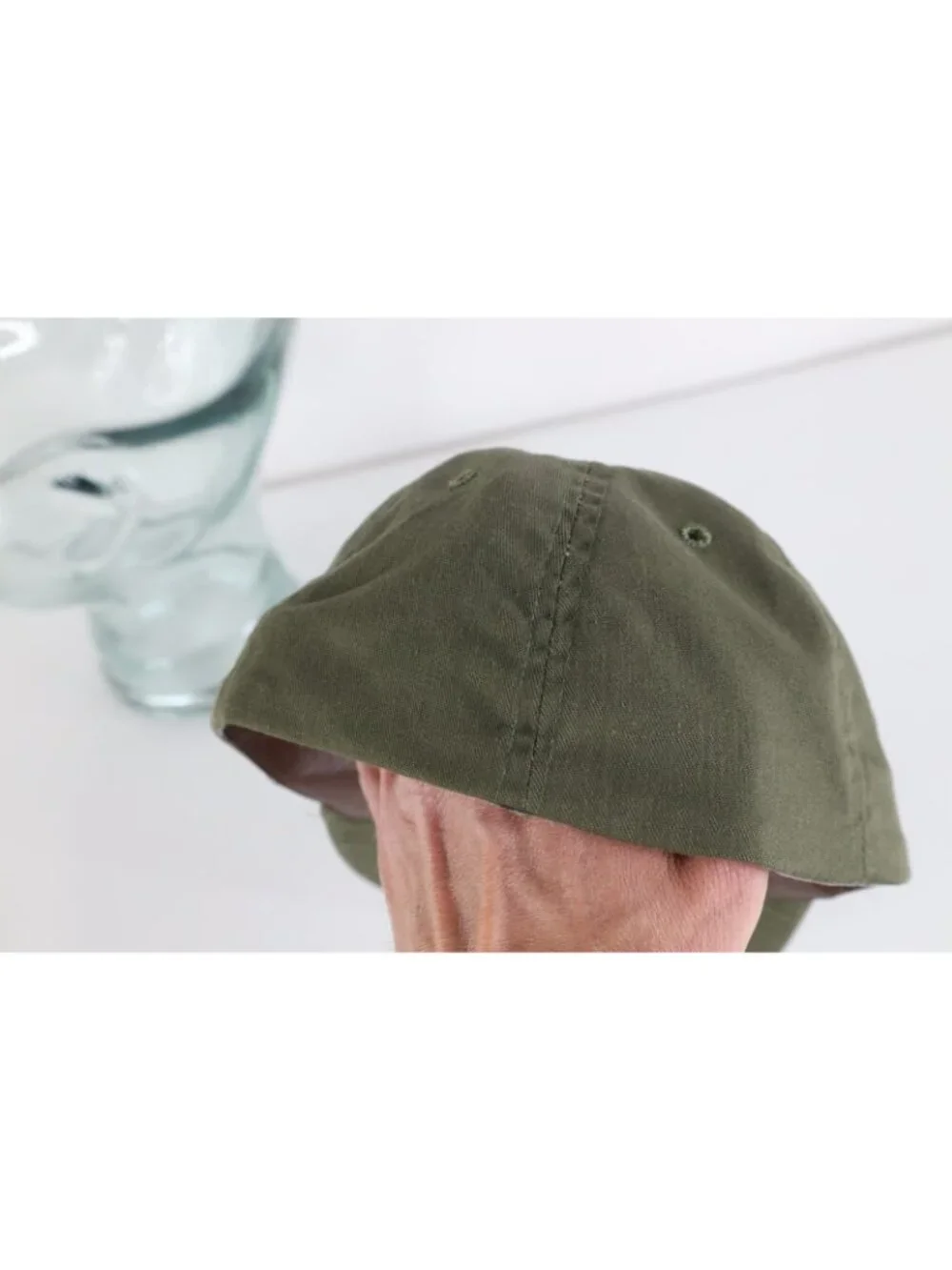 Vintage 70s Vietnam War Propper OG 106 Hot Weather Field Cap Hat Fitted USA 7